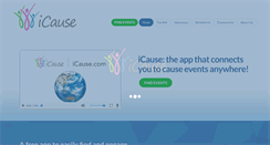 Desktop Screenshot of icause.com